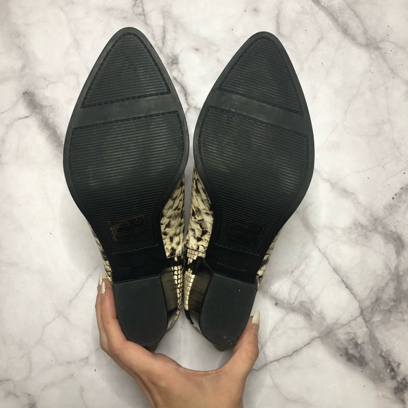 Call it spring womens vegan snake print mules 6.5 - Picture 9 of 12